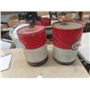 Image 5 : (2) 5 Gal Esso Cans with Lids