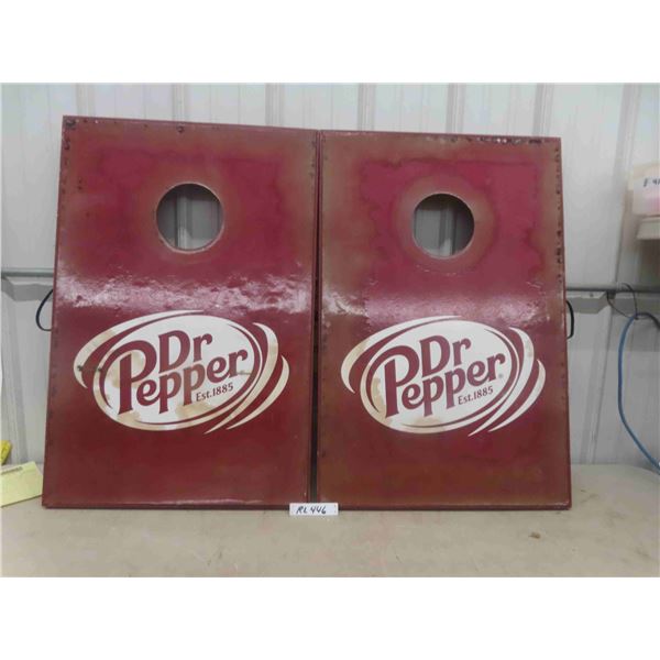 Dr. Pepper Cornhole Game Board 36  x 47  