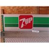 Image 2 : 7Up Display Rack  48" x 31" Tapered to 25" at Top x 54.25" with 2 Wire Racks