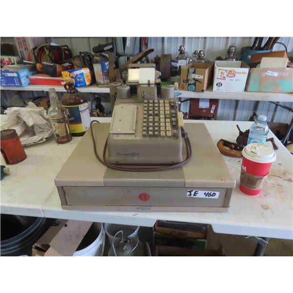 Vintage Burroughs Electric Cash Register 