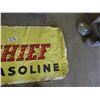 Image 5 : Texaco Fire Chief Gasoline Canvas Banner Advertisement 28 1/2'' x 94''