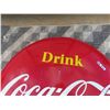 Image 2 : 1956 Coca Cola Porcelain 48'' Round Sign with Original Hanging Brackets