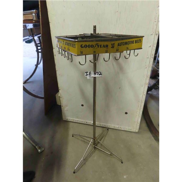 Good Year Counter Belt Stand by CDA with Spinning Top 29'' Tall x 11 1/2'' x 11 1/2'' 