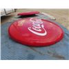 Image 8 : 1956 Coca Cola Porcelain 48'' Round Sign with Original Hanging Bracket