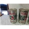 Image 3 : 4 BA Peerless Motor Oil Quartz Cans 