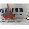 Image 3 : Norwich Union Fire Insurance Plexi Glass Sign 10'' x 14''