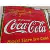 Image 4 : 1930 Coca Cola Metal Embossed Sign St Thomas 19 1/2'' x 28''