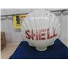 Image 1 : Shell Clam Shaped Gas Bowser Globe 19'' x 19'' x 10''