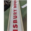 Image 3 : Salisbury House Fiberglass Sign with Metal Frame 16'' x 78'' 