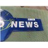 Image 4 : West End News Metal Sign 40 1/2'' x 15''