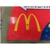 Image 3 : McDonalds 24 Hour Fiberglass Sign 30'' x 37''