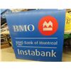 Image 1 : Bank of Montreal Fiberglass Sign 48'' x 48''