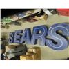 Image 1 : Letters for Sears Light Up Sign Approx. 28'' x 27'' Each