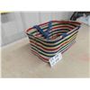 Image 3 : Vintage Kresge Tote Basket 17'' x 7'' x 10 1/2'' 