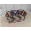 Image 4 : Vintage Kresge Tote Basket 17'' x 7'' x 10 1/2'' 