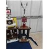 Image 2 : 3 Hot Rod Trophies - World of Wheels 1980s - Biggest 33" Tall 