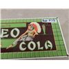 Image 3 : Cleo Cola Porcelain Sign 9" x 20"