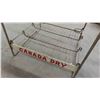 Image 10 : Canada Dry Drink Rack with 2 Sided Sign on Top 7" x 14" - Whole Rack 19" x 19" x 52"