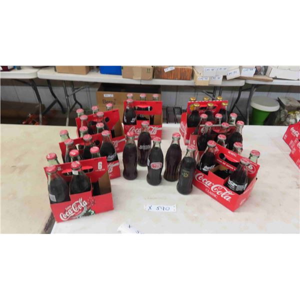 (7) Cases of 8oz Coca-Cola Bottles - 6 Pack ; Classic