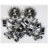 Image 1 : SHELBY MUSTANG LUG NUTS WITH TWO CENTER CAPS