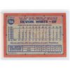 Image 2 : TOPPS 704, 40 YEARS OF BASEBALL DEVON WHITE