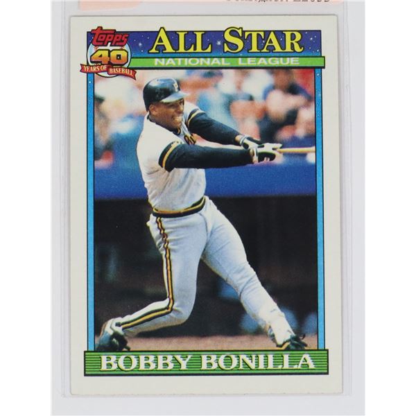 TOPPS 403 ALL STAR NATIONAL LEAGUE BOBBY BONILLA