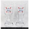 Image 1 : 2 KRONENBOURGE 1664 PINT GLASSES