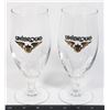 Image 1 : 2 UNIBROUE TULIP GLASSES