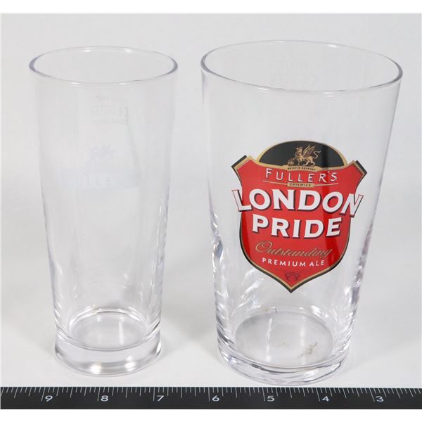 FULLER'S LONDON PRIDE PINT GLASS WITH