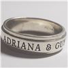 Image 1 : SILVER MEN'S RING (~SIZE 14)(~WEIGHT 10.47G)