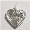 Image 2 : SILVER CUBIC ZIRCONIA PENDANT (~WEIGHT 3.42G)