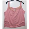 NEW PINK THIN STRAP TANK TOP WITH SPARKLE DETAIL