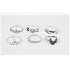 LOT OF NEW FASHION RINGS SIZE 2-3.5