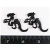 NEW ALIEN THEME STUD EARRINGS