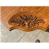 Image 4 : LARGE WOODEN KITCHEN TABLE WITH TWO LEAVES AND FOUR CHAIRS
