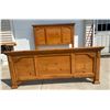 Image 2 : WOODEN BEDFRAME, QUEEN SIZED
