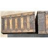 Image 5 : PAIR OF ANTIQUE TRUNKS
