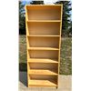 Image 1 : LARGE TALL, MAPLE BOOKSHELF