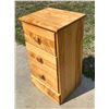 Image 2 : THREE DRAWER SIDE TABLE, PLENTY OF STORAGE