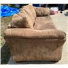Image 2 : BROWN MICROFIBER SOFA