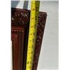 Image 6 : LARGE ORNATE, FRAMED MIRROR
