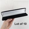 Image 1 : Lot of 10 Velvet Necklace Boxes