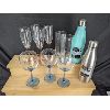 Image 4 : Large Set of NEW Glassware - Wine Glasses, Water Bottles & Coffee Mugs