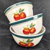 Image 1 : Set of 3 Apple Nesting Bowls 