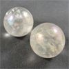 Image 3 : Set of 2 Angel Aura Quartz Spheres 