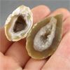 Image 1 : Set of 2 Raw Oco Geodes - Brazil