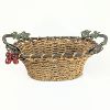 Image 1 : Vintage Weave Basket with Grapes