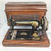 Image 1 : 1901 Antique Singer Sewing Machine 27K with Case, Accessories & Original Paperwork!