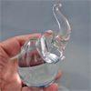 Image 2 : Hand Blown Glass Elephant 3.5"