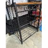 Image 3 : Wrought Iron Microwave / Kitchen Shelf 69" tall